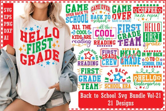 Back to School SVG Bundle Vol-21