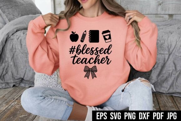 Blessed Teacher SVG: Graphics for Local Branding