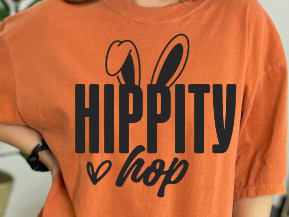 Hippity Hop SVG PNG, Happy Easter Svg