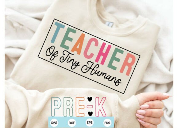 Pre-K Teacher Svg: Graphics and T-Shirt Designs