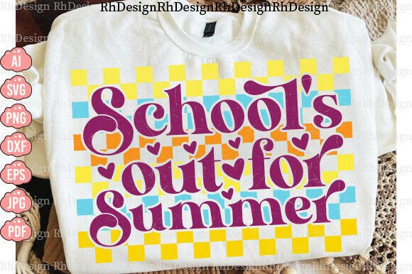 School's Out for Summer PNG SVG, Teacher